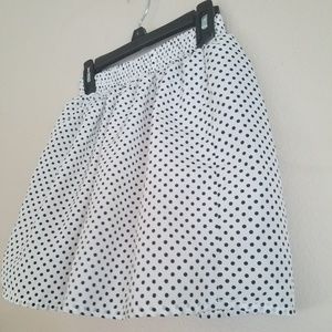 Polka Dot Mini Skirt